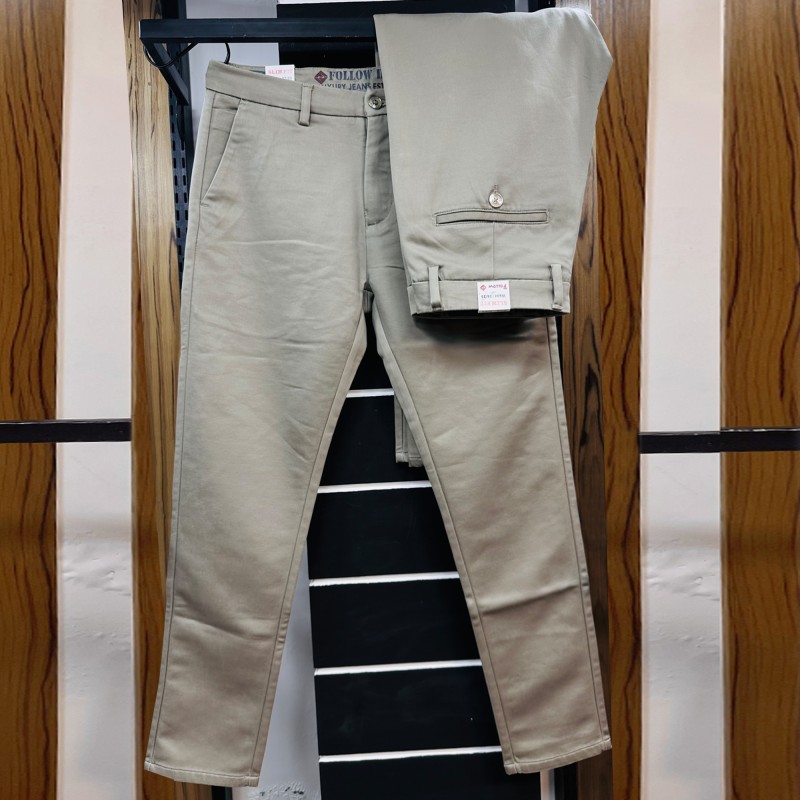 Luxury Gabardine Pants 320 Beige