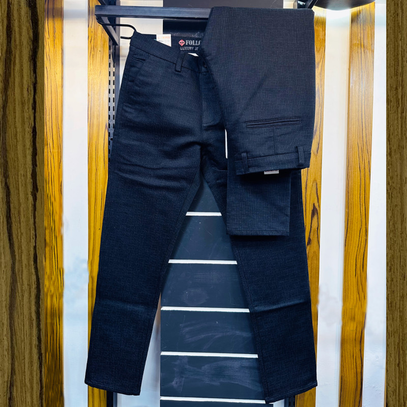 Men's Slim-Fit Chino Gabardine Pants 291 Navy